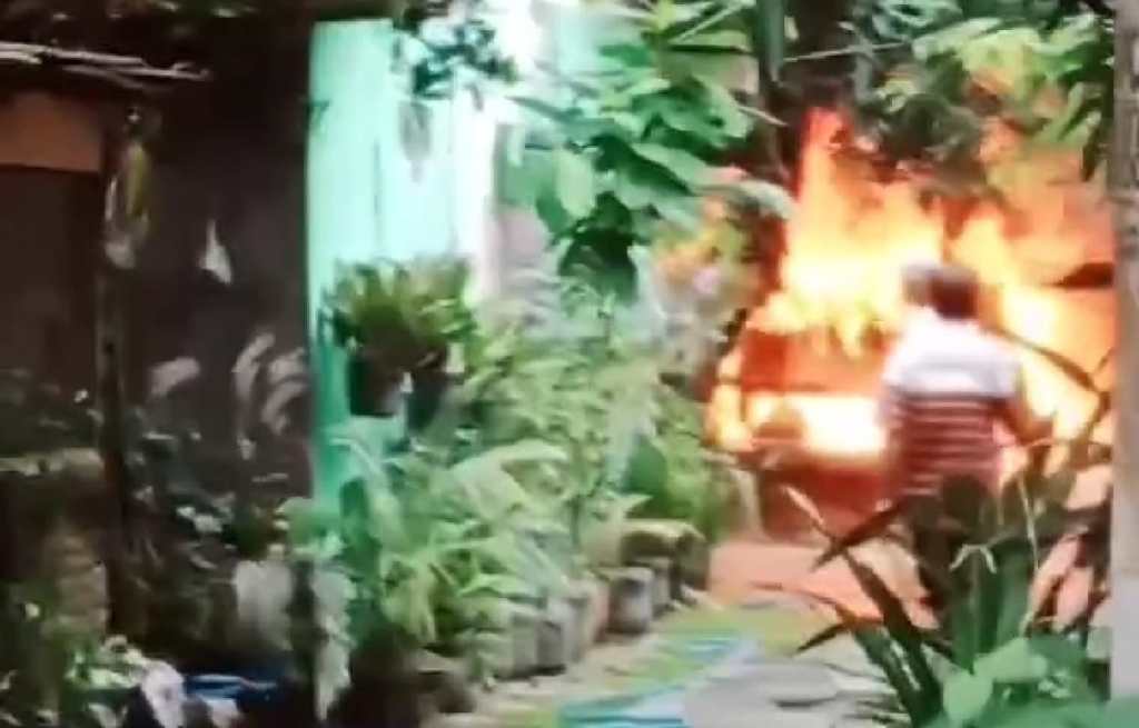 Rumah Tukang Servis di Pare Kediri Terbakar, Diduga Gegara Korsleting Listrik