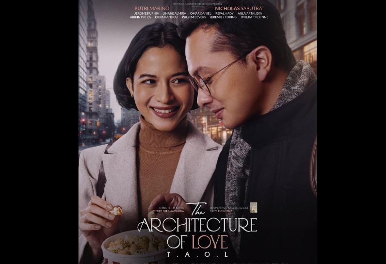 The Architecture of Love, Film Romantis Putri Marino dan Nicholas Saputra Tayang 30 April&nbsp;2024