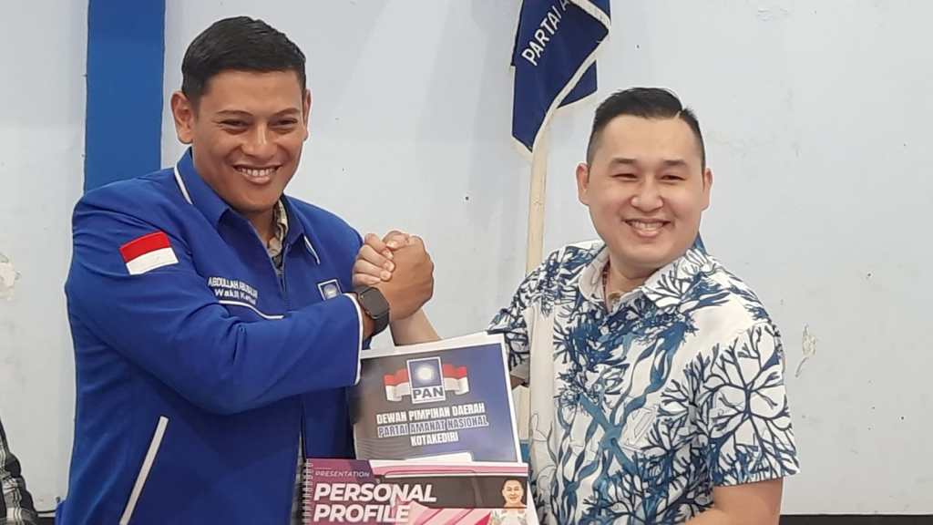Giliran PAN dan PKS, Ronny Sudah Daftar Bacawali ke 4 Parpol di Kota Kediri
