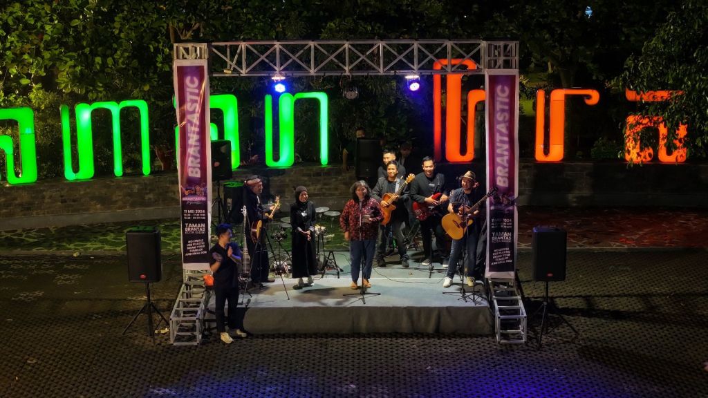 Melalui Event BrantasTic, Pemkot Kediri Ajak Masyarakat Ramaikan Taman dengan Kegiatan&nbsp;Positif