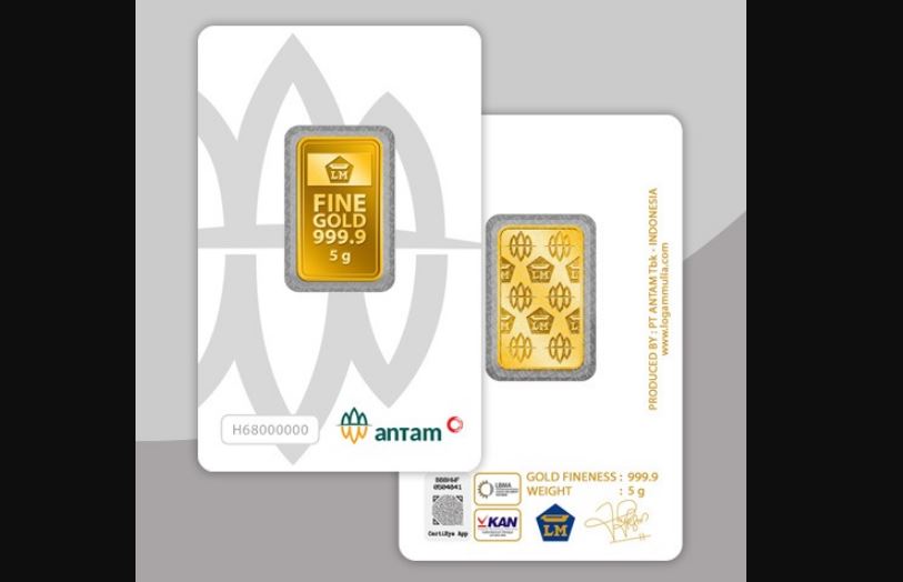Harga Emas Antam 30 Juli 2024 Turun Tipis Jadi Rp1,400 Juta per&nbsp;Gram