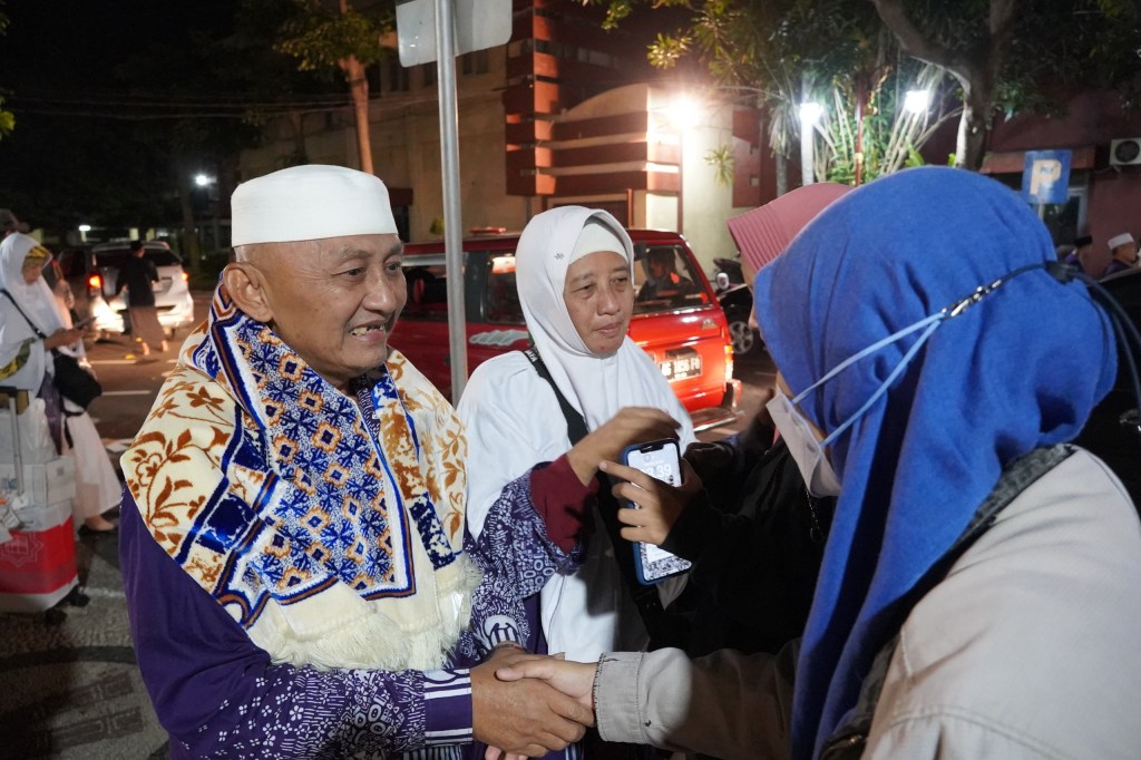 Empat Kloter Jamaah Haji Kediri Sampai di Kampung Halaman