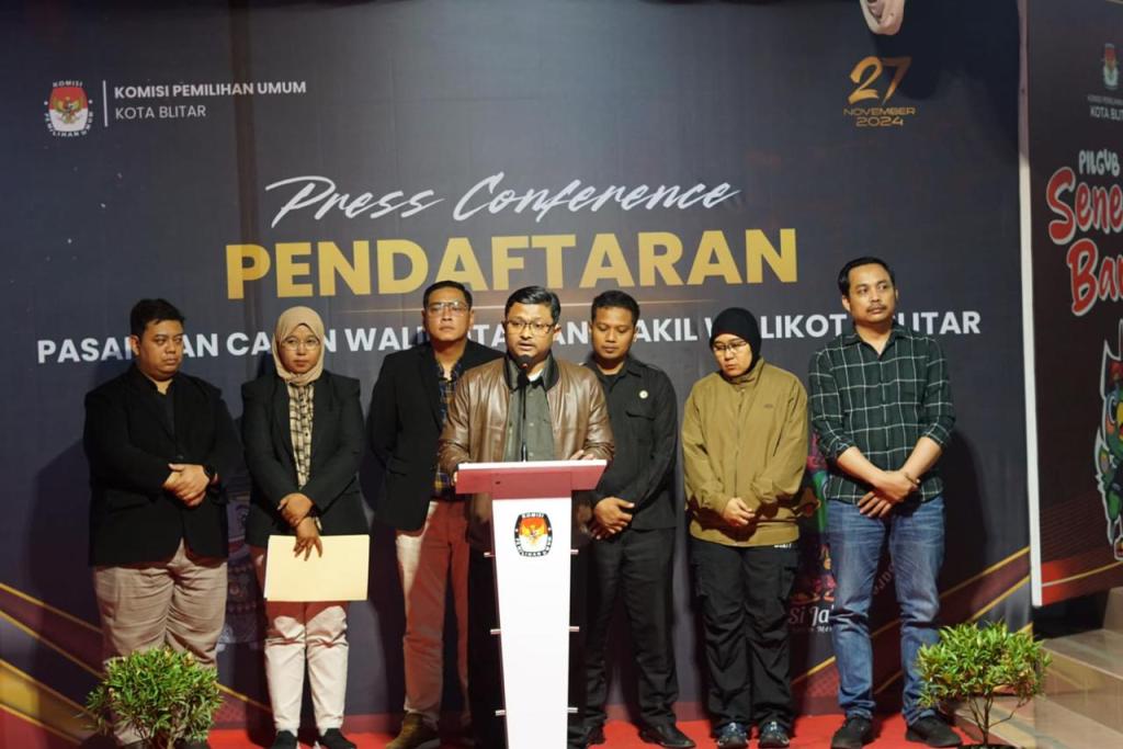 KPU Kembalikan Berkas 2 Paslon Pilwali Blitar, Ini&nbsp;Alasannya