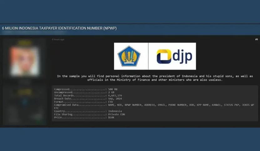Soal Adanya Kebocoran NPWP, DJP Beri Keterangan&nbsp;Ini