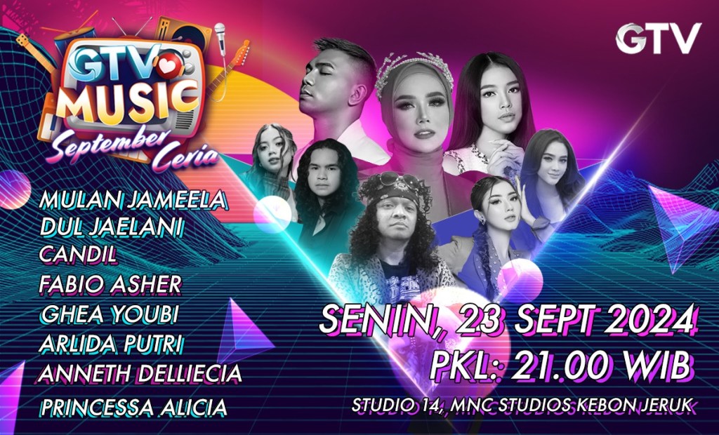 September Makin Ceria, Battle 3 Genre Musik Berbeda di Panggung GTV Love&nbsp;Music!