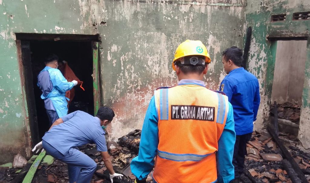 Kebakaran Maut di Kandangan Blitar, Pemilik Rumah Tewas&nbsp;Terpanggang